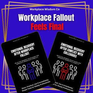 Pack de récupération Workplace Fallout | Gérer les tensions avec des collègues de manière professionnelle