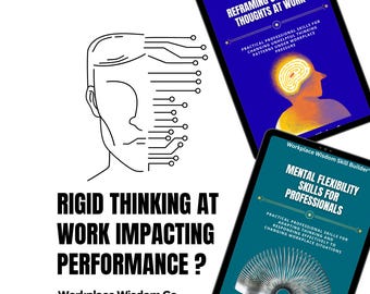 Mentally Stuck at Work Bundle | Shift Perspective & Think More Flexibly Under Pressure | Workplace Performance Tool