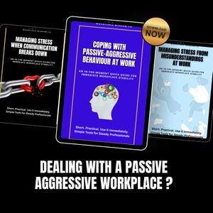 Managing Workplace Miscommunication | Passive Aggressive Behaviour & Communication Reset Bundle
