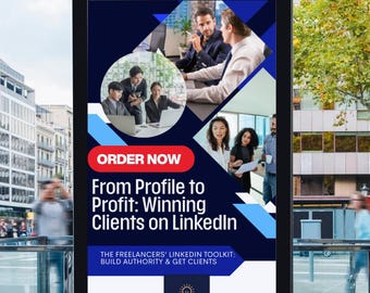 From Profile to Profit | LinkedIn Freelancer Toolkit | Copy & Paste Profile Template + 50 Headline Examples