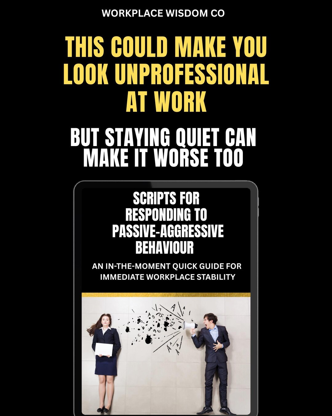How to Handle Passive Aggressive Colleagues Professionally, Workplace ...