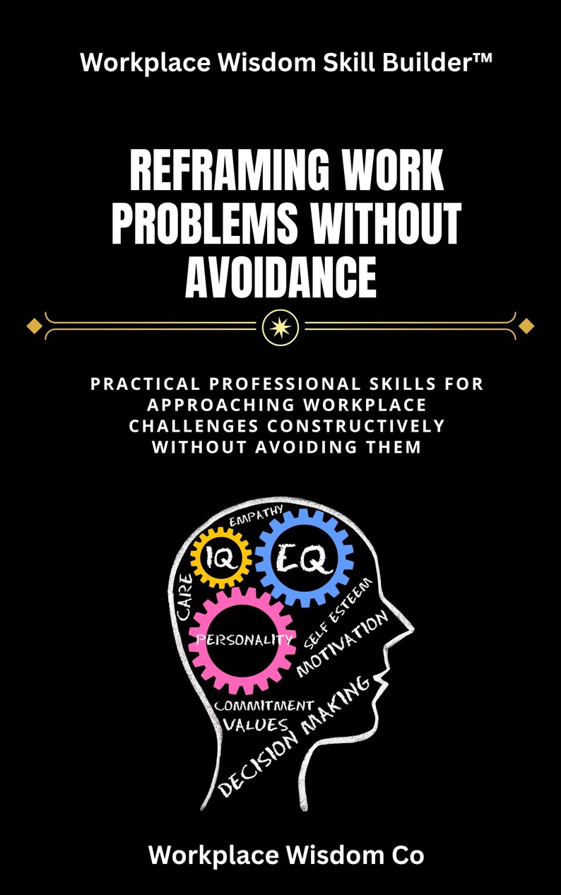 Reframing Work Problems Without Avoidance Skill Builder, Stop Avoiding Difficult Tasks, Improve Problem Solving at Work image 3