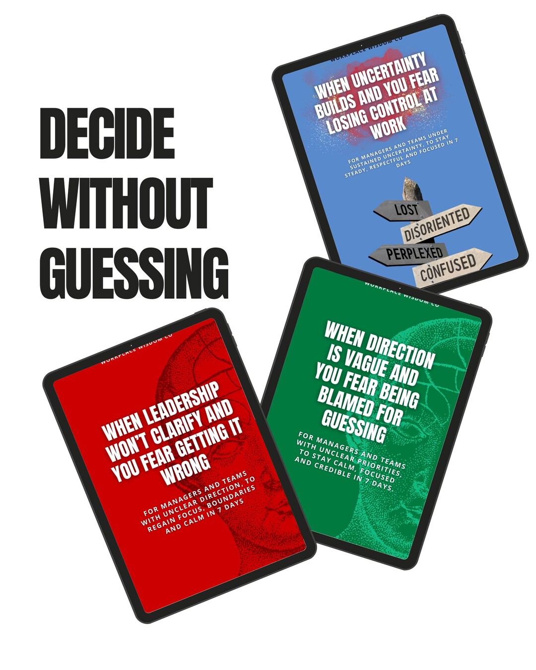 Decision-making Without Clear Answers | Manager Toolkit to Reduce Risk ...