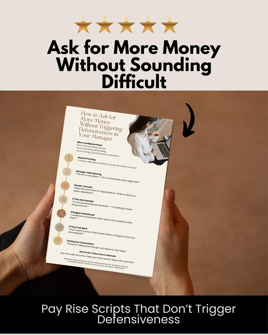 Word Rise In Script How to Ask for More Money Without Triggering Defensiveness in Your ...