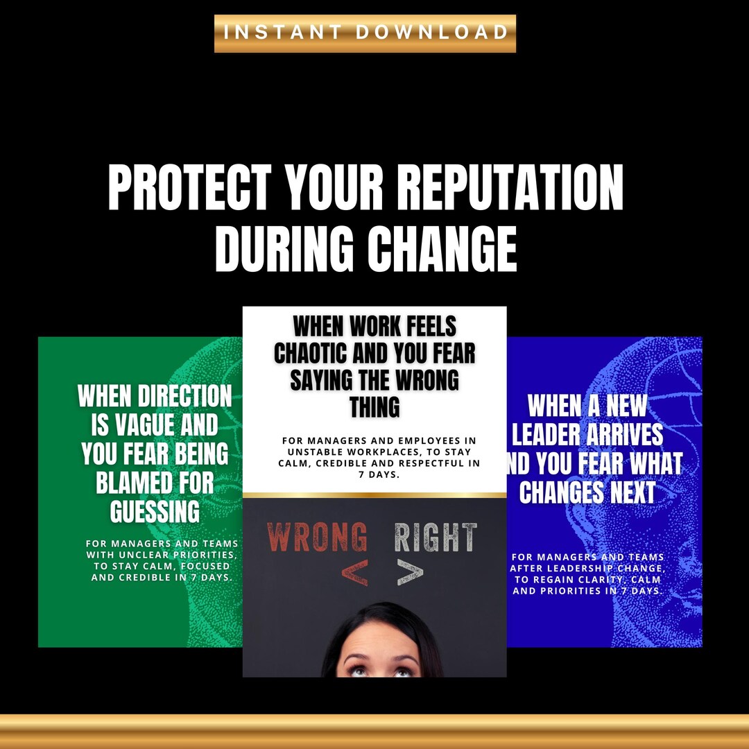 Protecting Your Reputation During Change – Workplace Stability ...