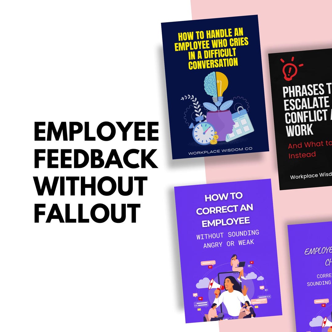 Workplace Performance & Growth Toolkit | Feedback Scripts + Coaching ...