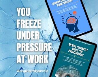 Can’t Adapt Under Pressure Bundle | Think Clearly & Stay Flexible at Work | Workplace Performance Tool