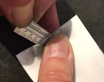 Jewellery Jewelry Polishing Cloth ~ included is TWO  ~ 2" x 2" two sided slightly abrasive pads