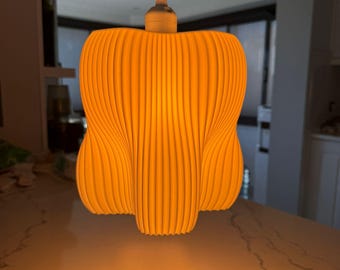 Modern Sculptural Pendant Light – Organic Hanging Lamp, Warm Ambient Ceiling Light (e27)