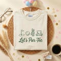 Let's Par-Tee Shirt, Funny Golf T-Shirt, Golf Lover Gift, Golf Birthday Party Shirt, Golfer Humor Outfit, Unisex Golf Tee