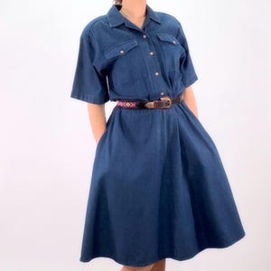 Denim Shirtdress Western - Etsy Denim Shirtdress Western - Etsy