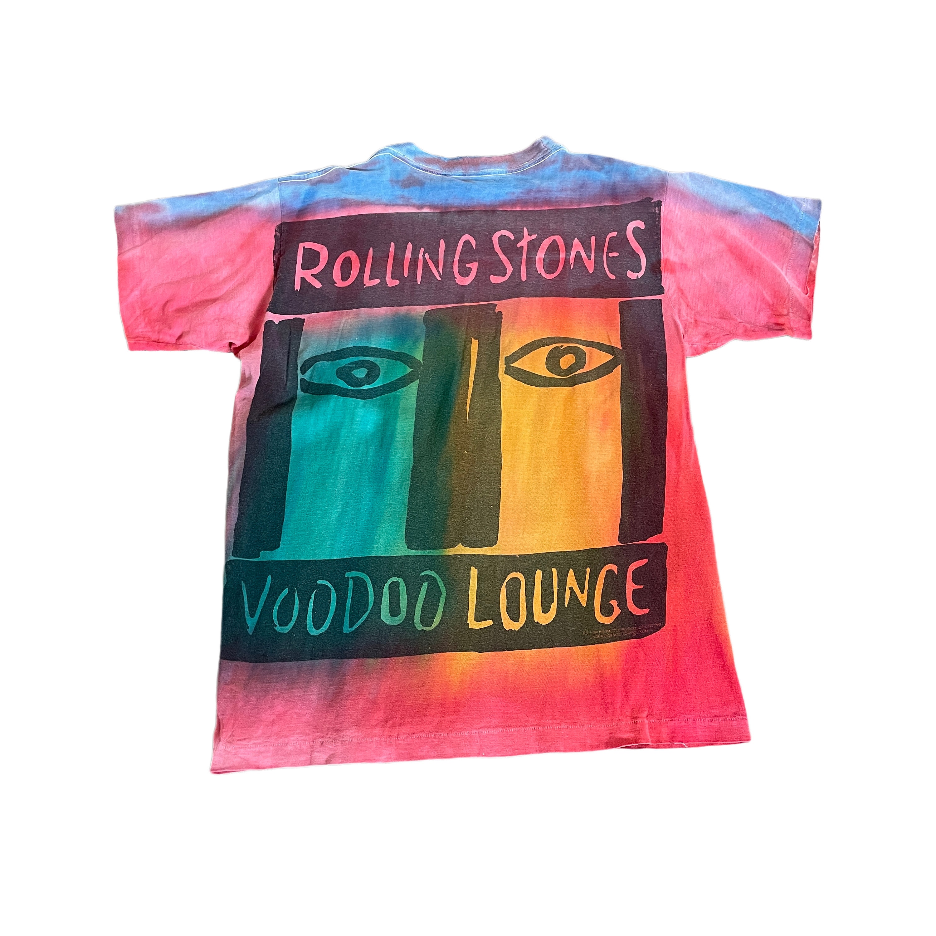 rolling stones t shirt tie dye