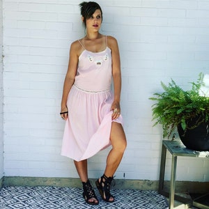 Vintage Slip Dress / Silk Slip Dress / Vintage Nightgown