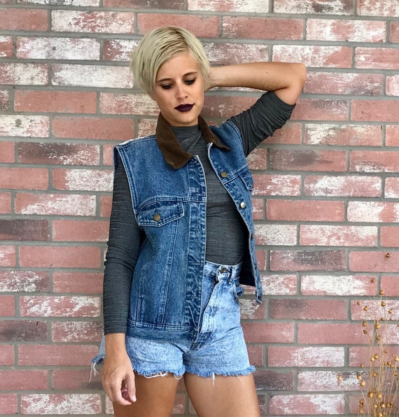البرتغالية معجون مصير jean jacket vest 