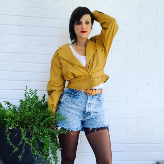 80s Leather Jacket / Leather Jacket / Vintage Leat