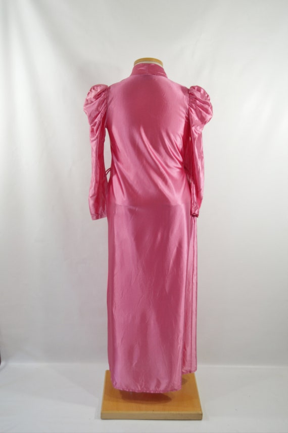 1970s/1980s Raspberry Pink Robe by Miss Elaine - image 5