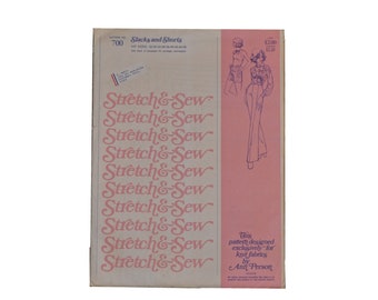 Vintage Stretch and Sew 799 Womens Slacks or Shorts Hip Size 30,32,34,36,38,40,42,44,46 UNCUT
