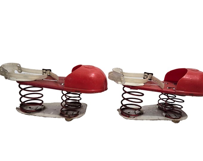 1960s Rocket Shoes, Moon Spring Shoes by Moon MFG Co. Adjustable Sizes ...