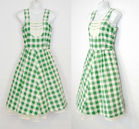 checkered sundress