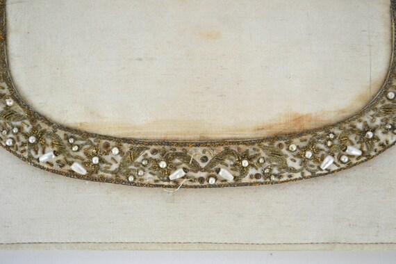 Vintage Ivory Envelope Clutch by Harilelas, Needs… - image 2