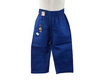 1960s NOS Toddler Blue Pants by GC Murphy Co, Size 2