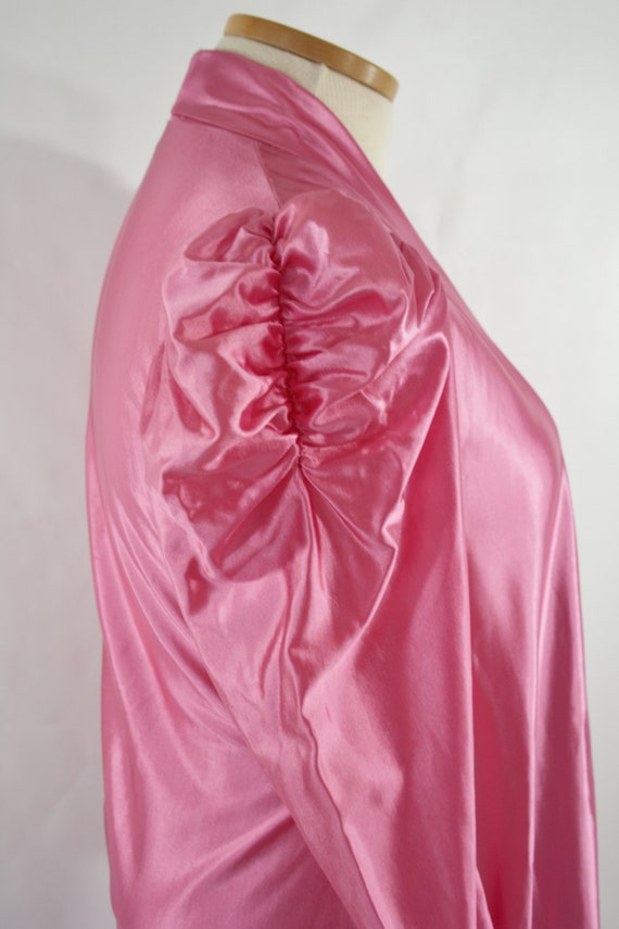 1970s/1980s Raspberry Pink Robe by Miss Elaine - image 7