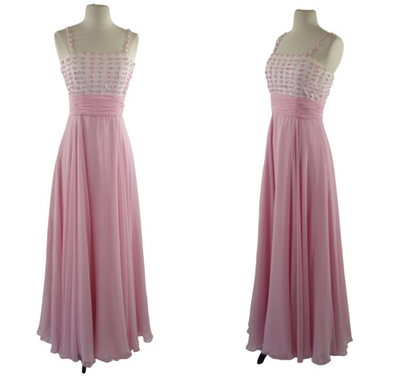 1970s/1980s Pink Sleeveless Chiffon Formal/prom/bridesmaid Dress by Alyce Designs - Etsy 1970s/1980s Pink Sleeveless Chiffon Formal/prom/bridesmaid Dress by Alyce Designs - Etsy