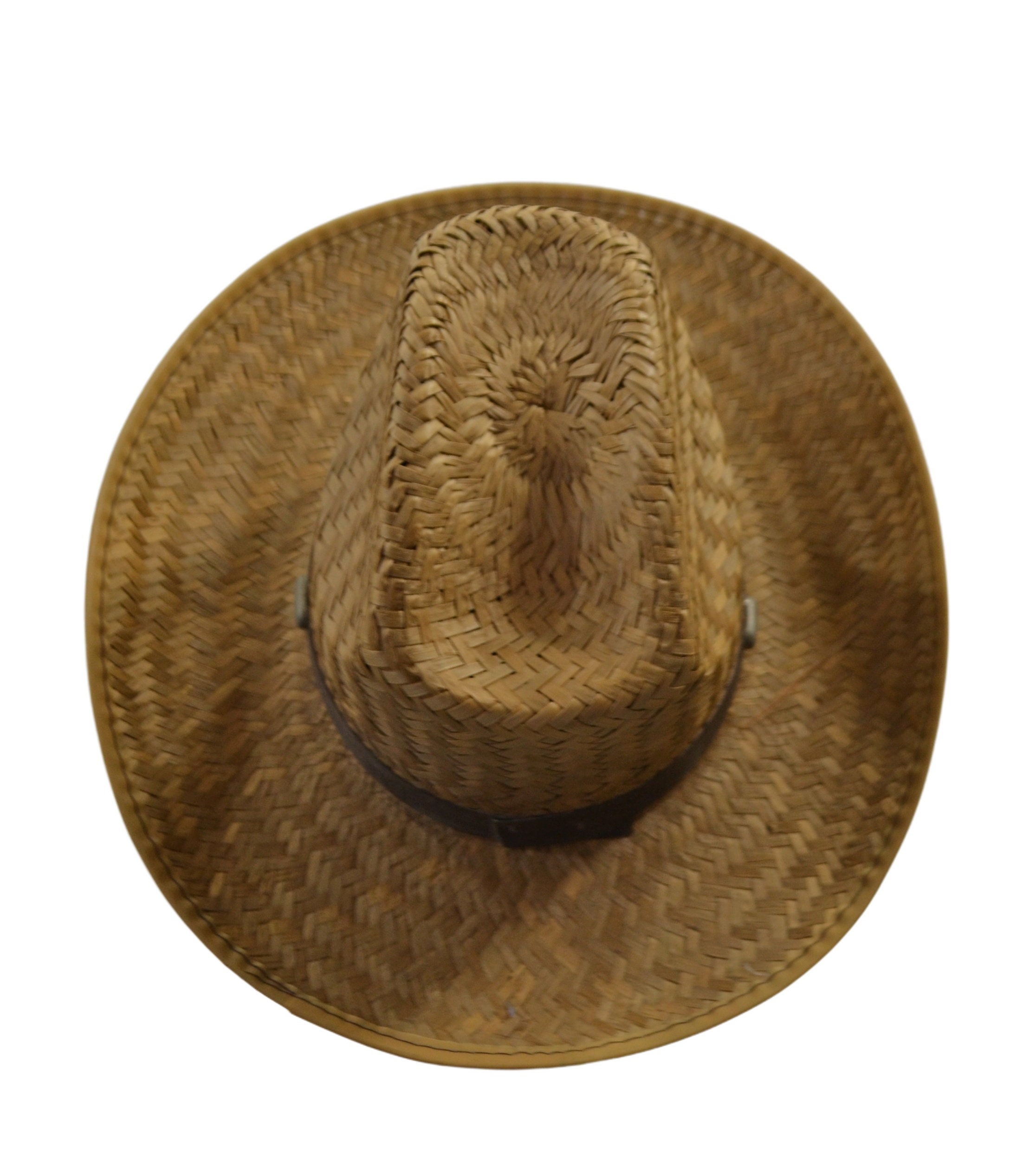1387 Western Cowboy Hat For Women Men Wide Brim Woven Straw Cowboy Hat For Men Oversized Western 7 Inch Brim Hat | Cowboy/Outback Hat  main image 3