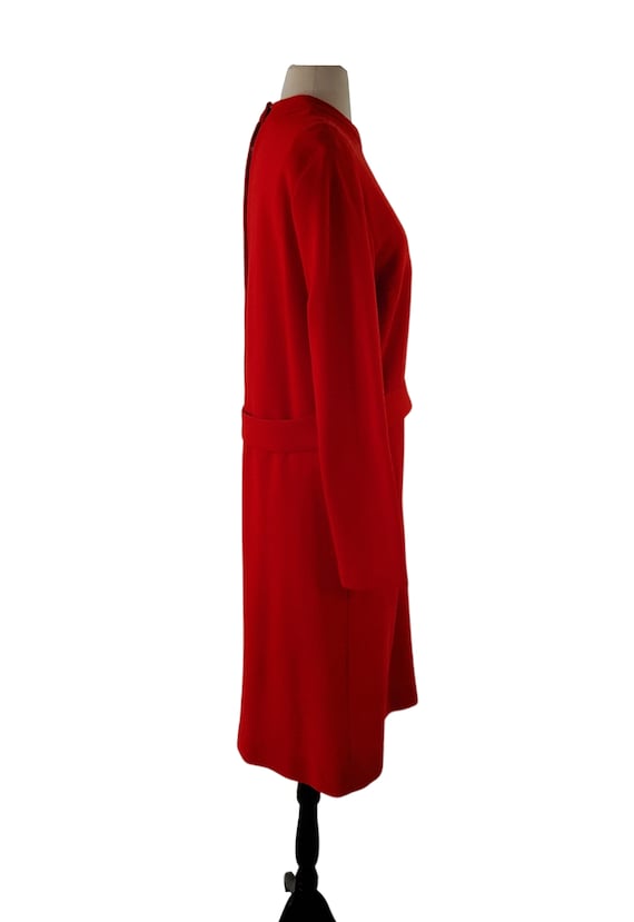 1960s/1970s Red Shift MOD Dress, VOLUP - image 6