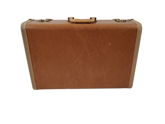 Vintage Brown Leatherette Medium Size Case by Empire Brand Luggage