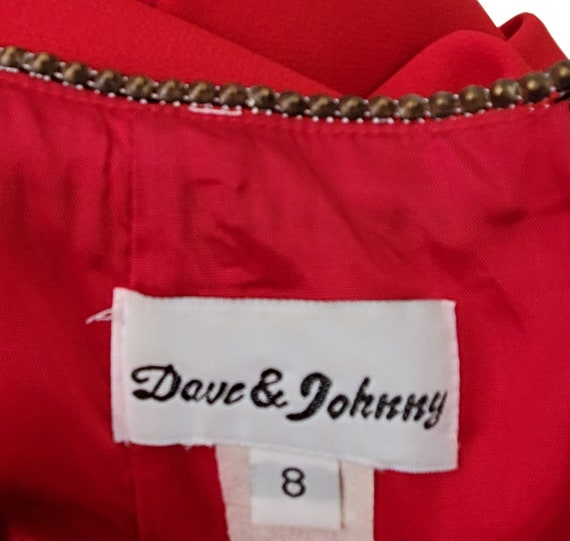 Robe Dave & Johnny Dos Lacets Violet à Paillettes - Taille 11-12, Occasion Soirée, état Très Bon