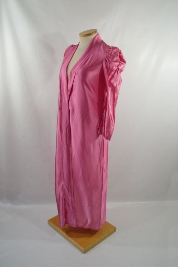 1970s/1980s Raspberry Pink Robe by Miss Elaine - image 3