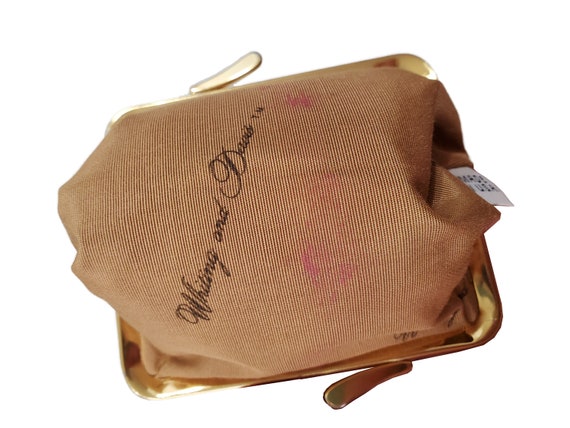 1950s Whiting and Davis Gold Mesh Coin Purse - image 9