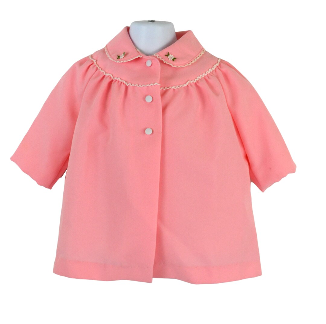 1970s/1980s Toddler Girl Pink Spring Jacket by Outerworks - Etsy