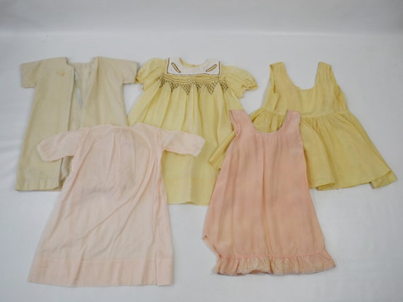 Vintage Lot of Infant and Toddler Nightgowns/Slips