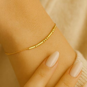 TRUMP Morse Code Bracelet • Custom Morse Code Name Bracelet , Hidden Message in Morse Code, Secret Message Bracelet • Christmas Gifts