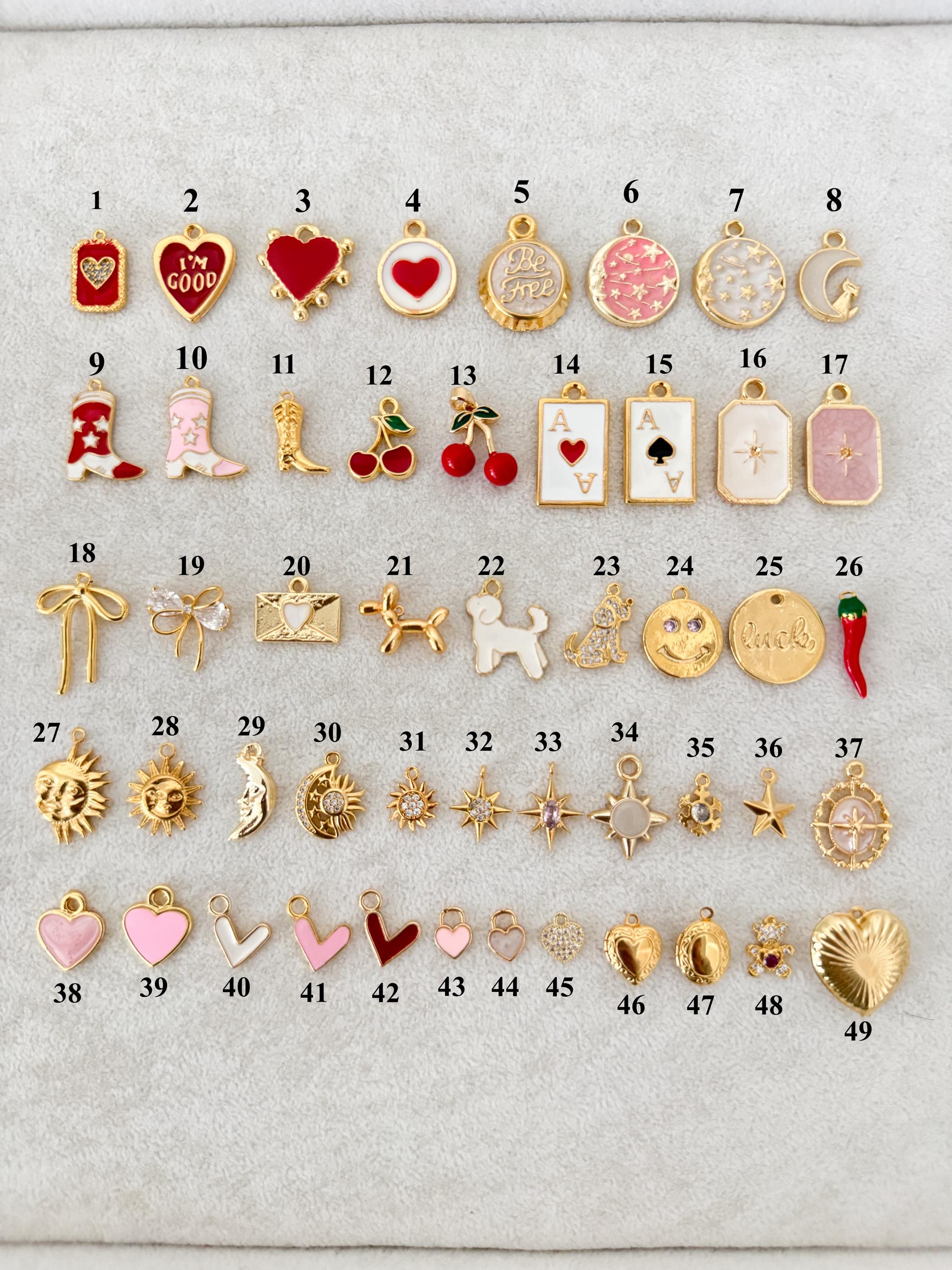 Qty 580 Pieces Ancient Silver Jewelry Making Charms