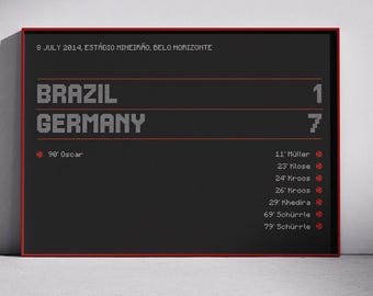 Cartel de Fußball de Deutschland 2014 – Cartel del equipo de Alemania – Cartel de Fußball WM – Cartel retro de Fußball – Fußball Fan Geschenk – Arte de pared imprimible