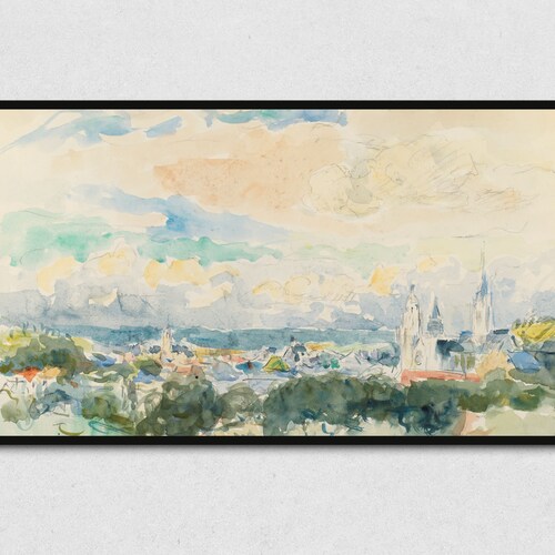 Samsung Frame TV Art Farmhouse Digital Art Cows for Frame Etsy