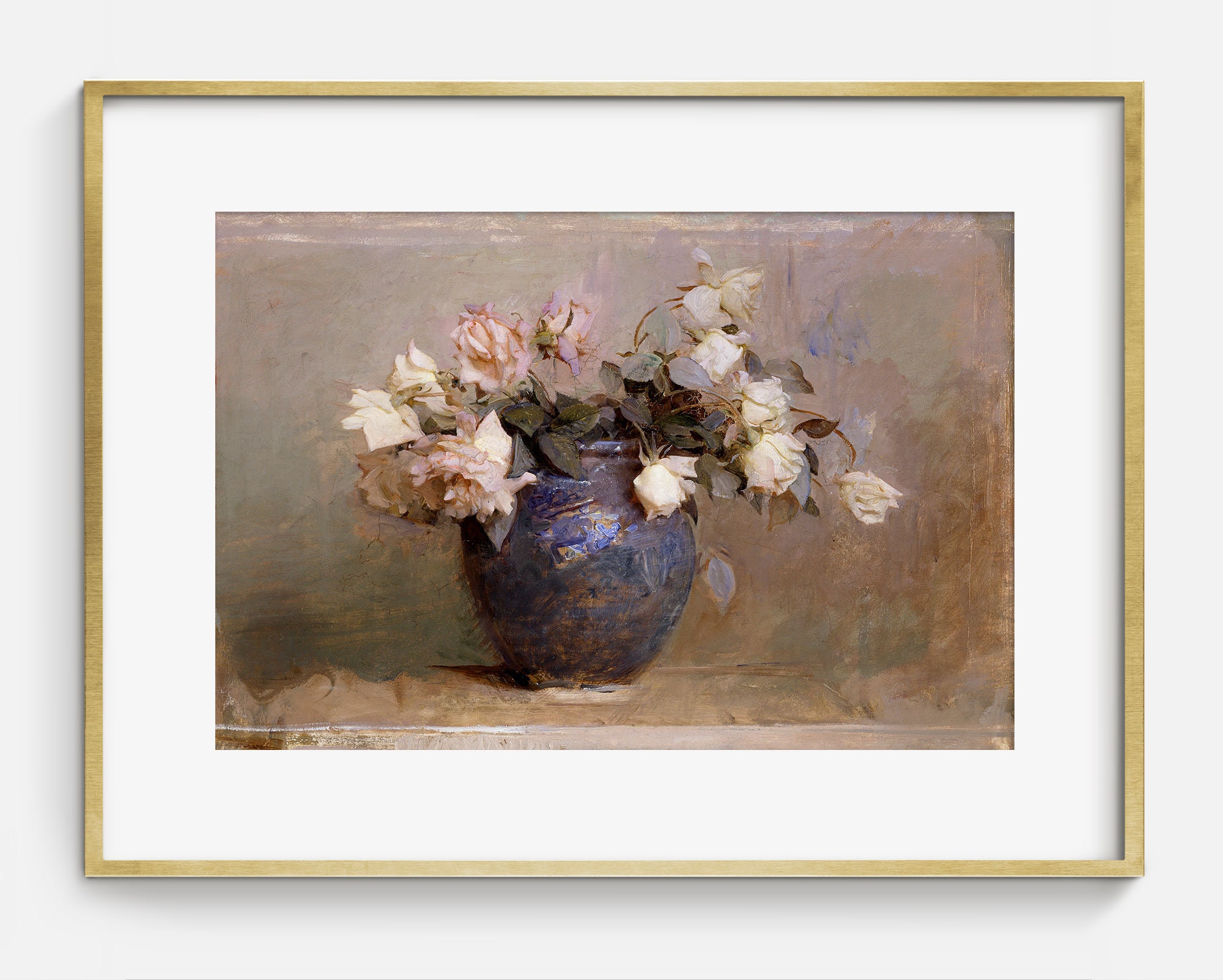 ヴィンテージ ダイフ Marcel Dyf 花瓶の花 複製画 油絵 絵画 華 ヴィンテージ ダイフ Marcel Dyf 花瓶の花 複製画 油絵 絵画 華