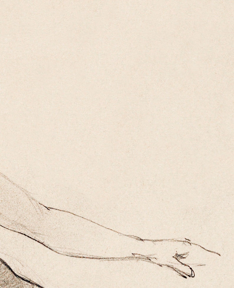 Pu&ograve; includere: Un disegno a matita di una mano che si protende, disegnato su carta beige chiaro.