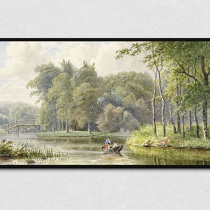 Arte vintage Samsung Frame TV, Pintura de paisaje Samsung The Frame TV Descargar
