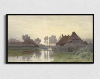 Tableau vintage paysage pour téléviseur Samsung Frame (téléchargement numérique)