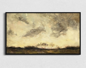 Dipinto di paesaggio vintage per TV Samsung Frame (download digitale)