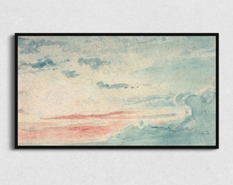 Sky Painting for Samsung Frame TV: Abstract Art Download