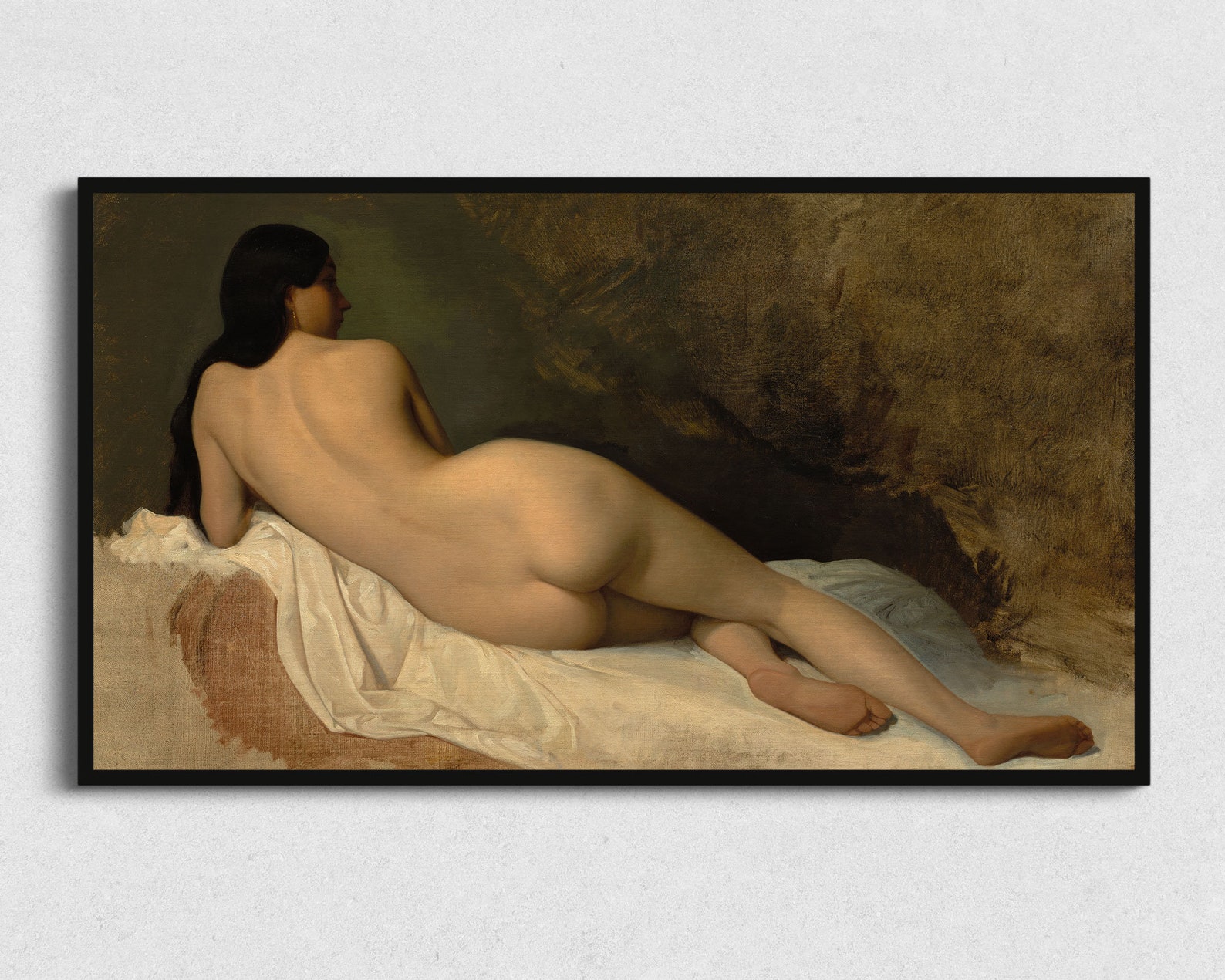 Female Nude Figure Study Painting By Andrew Orton