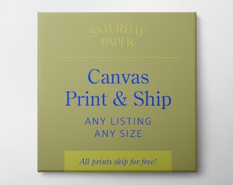 Vintage Art Canvas Print: Giclée Fine Art Reproduction