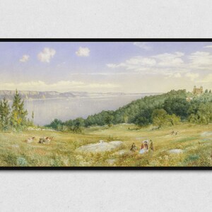 Vintage Landscape Painting for Samsung Frame TV (Digital Download)