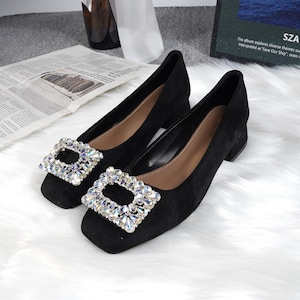 Womens Formal Dress Shoes Low Heels - Etsy