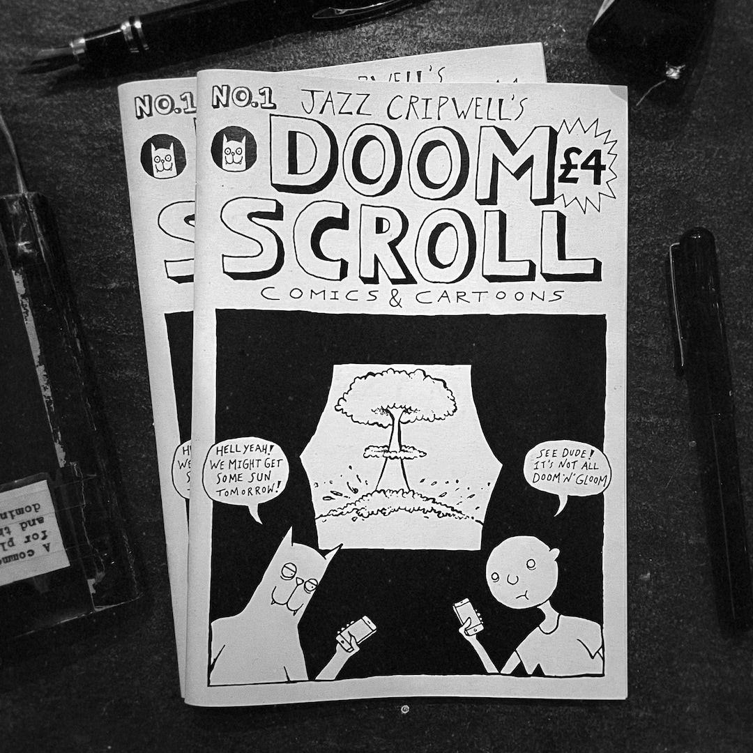 Doom Scroll Comics & Cartoons Zine - Etsy